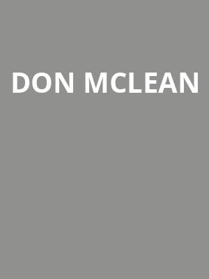 Don McLean, Riviera Theatre, Buffalo