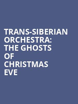 Trans Siberian Orchestra The Ghosts Of Christmas Eve, KeyBank Center, Buffalo