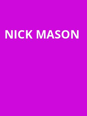 Nick Mason, Sheas Buffalo Theatre, Buffalo