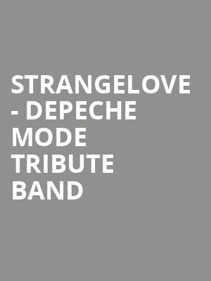 Strangelove Depeche Mode Tribute Band, Riviera Theatre, Buffalo