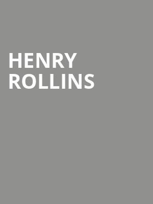 Henry Rollins, Town Ballroom, Buffalo