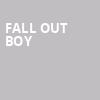 Fall Out Boy, Darien Lake Performing Arts Center, Buffalo
