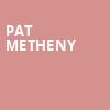 Pat Metheny, Asbury Hall, Buffalo