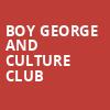 Boy George and Culture Club, Artpark Mainstage, Buffalo